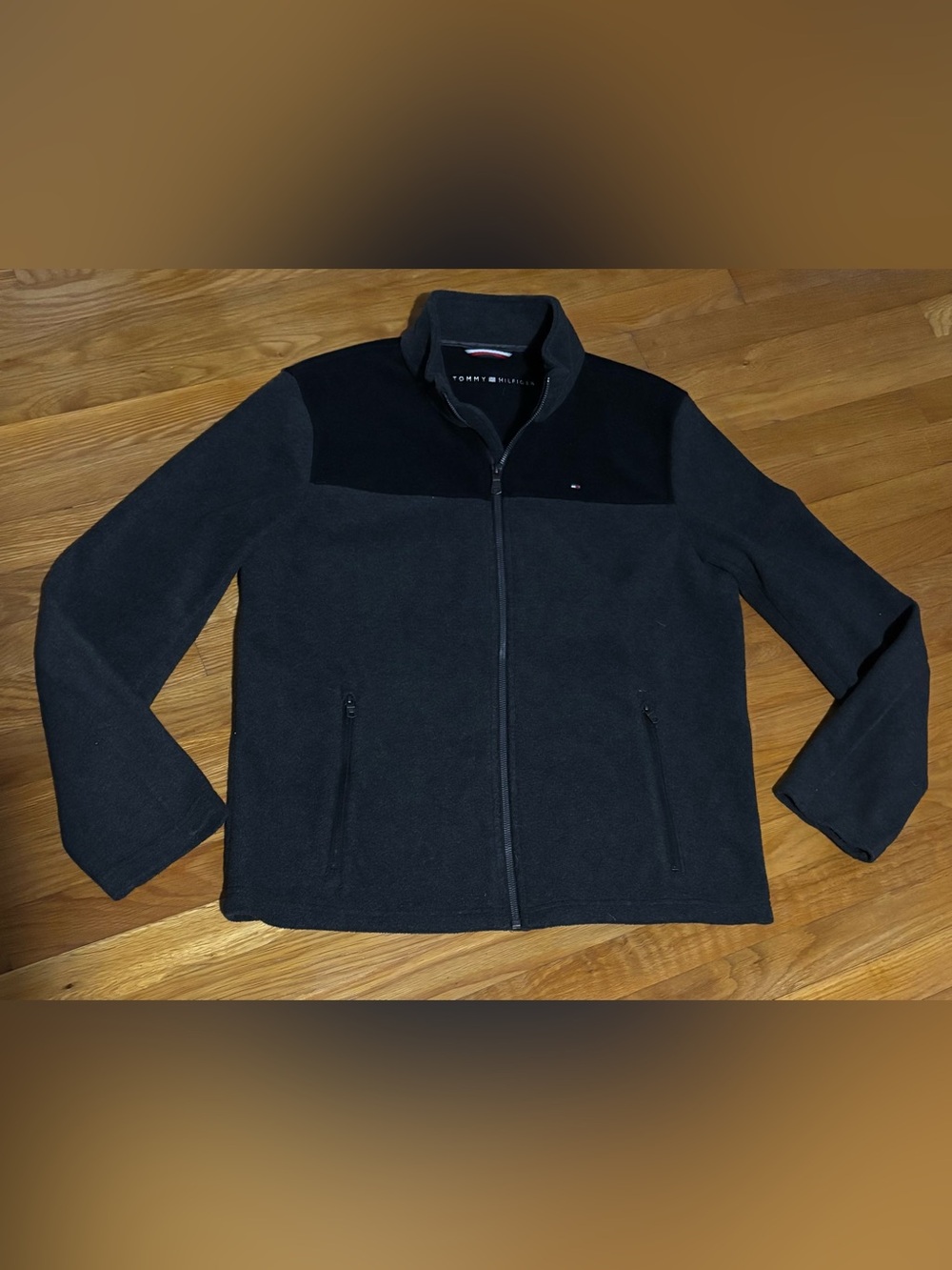 Tommy Hilfiger Black & Charcoal Jacket